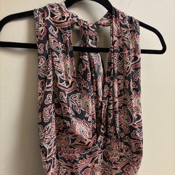 Karma Highway Womens Maxi Halter Dress Size *S Light Flowy Boho Hippie Festival - Picture 9 of 16